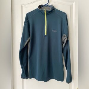 Columbia Titanium. Three-quarter zip up jacket. Men’s size large.